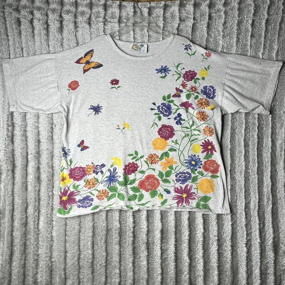Vintage Copa‎ Cabana Flower T-Shirt